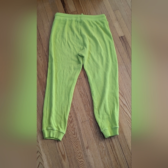 Zara Green Tapered Joggers with Elastic Cuffs - Picture 4 of 4